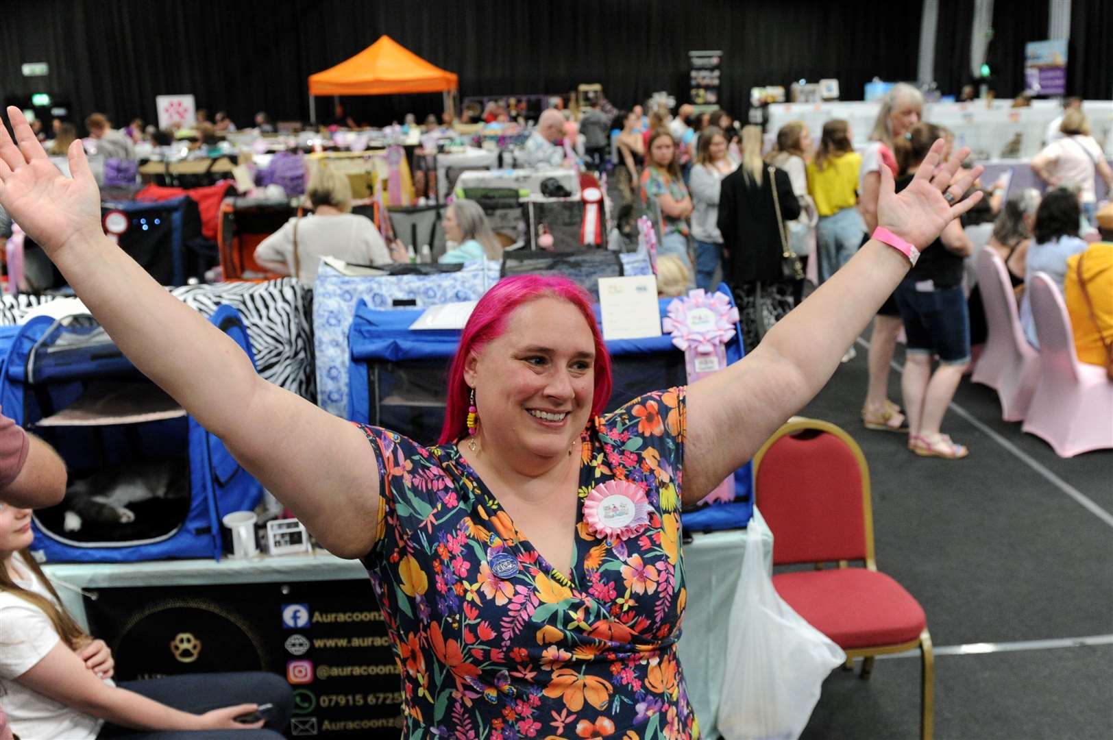Organiser Claire Winman