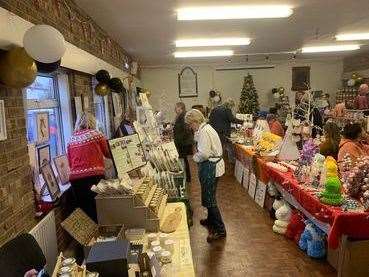 Eaton Village Hall hosted a Christmas event.