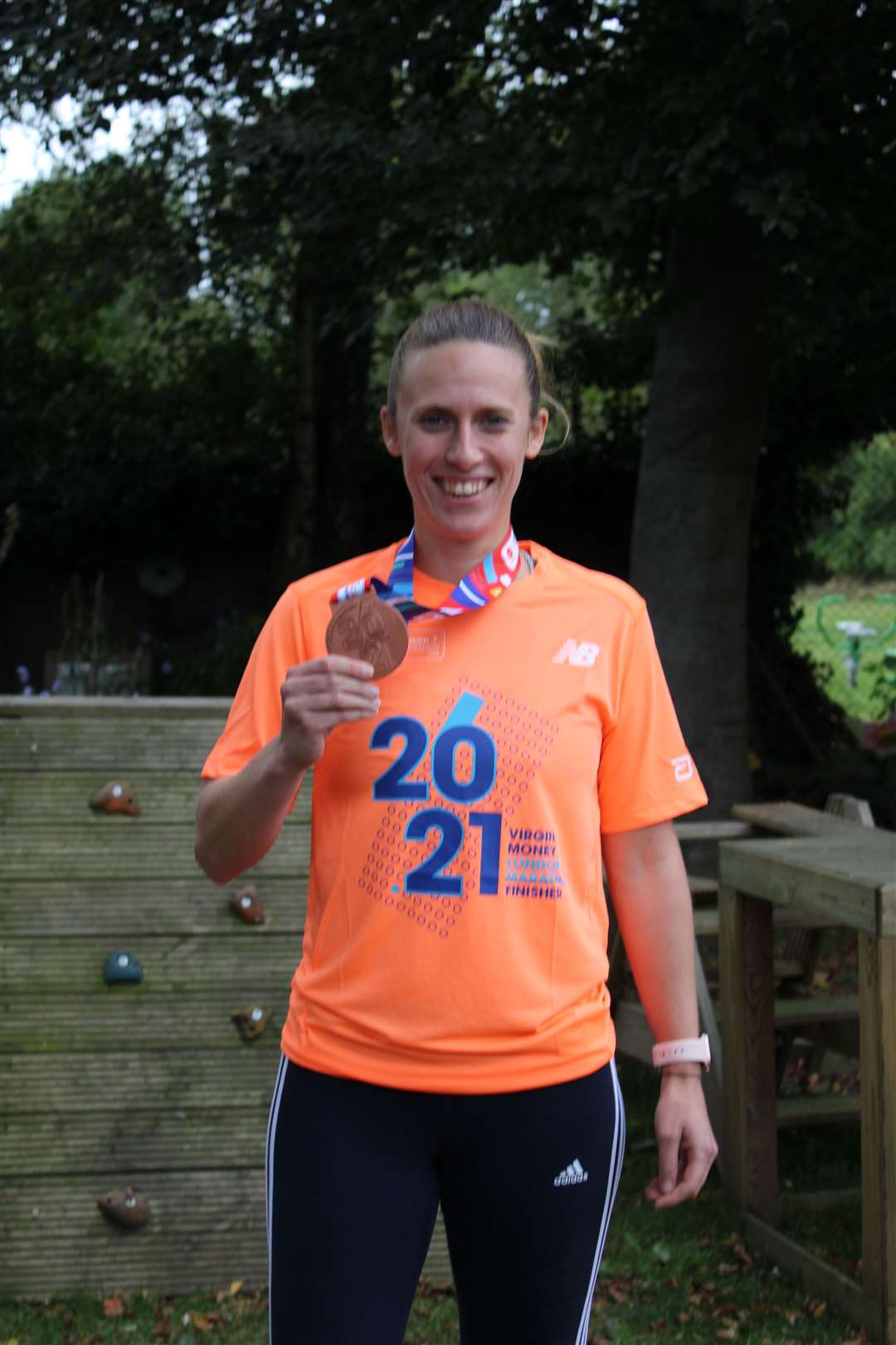 Virtual Marathon runner Lauren Day