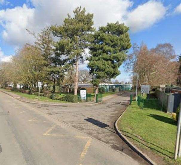 The entrance road to The Peele Leisure Centre PHOTO: GOOGLE MAPS