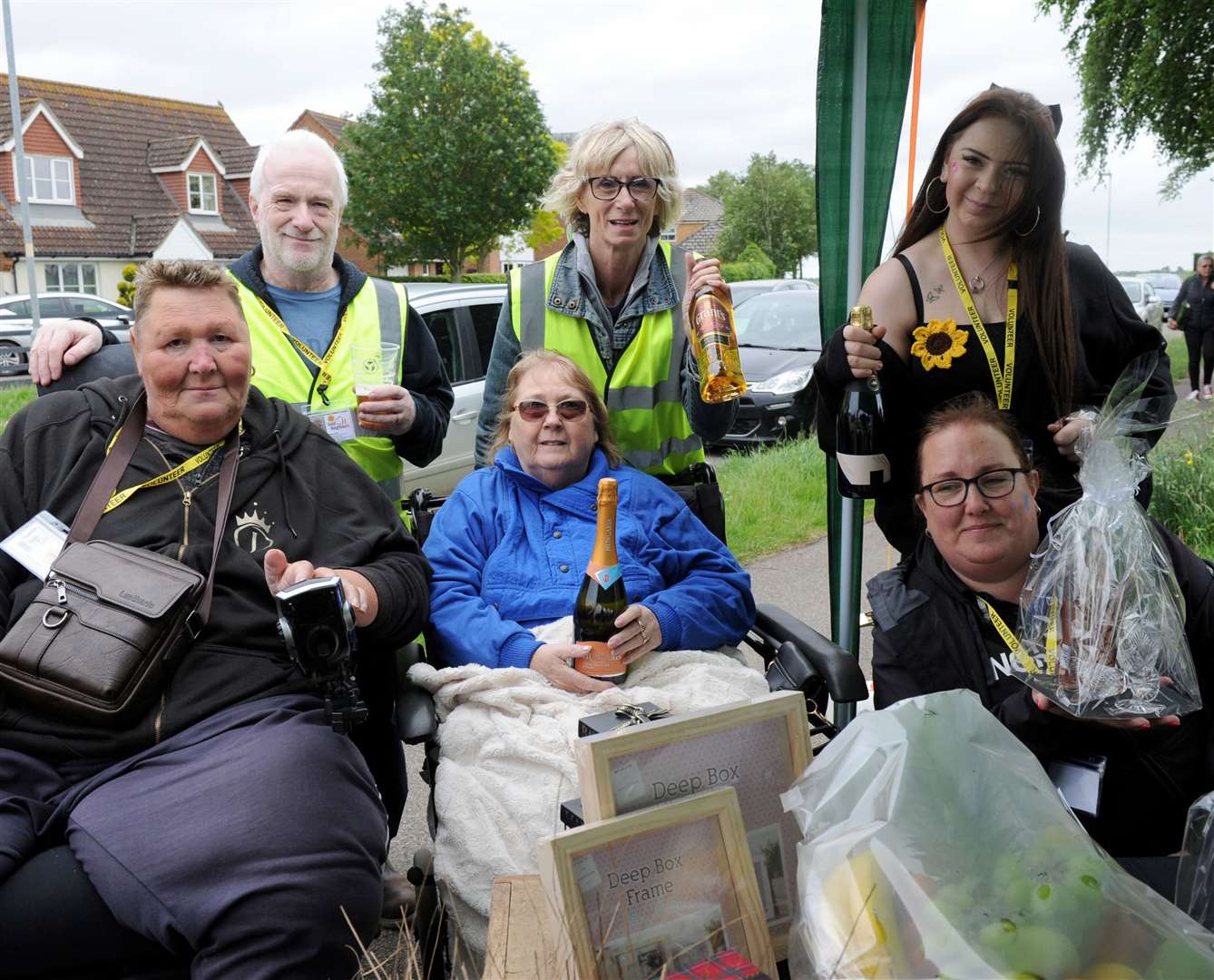 Organisers and helpers at the Deeping St Nicholas fete. PHOTO: CHRIS LOWNDES