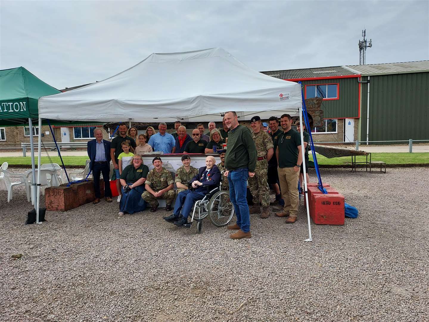 Al Murray joined in with the fun at the exhibition. (47885109)