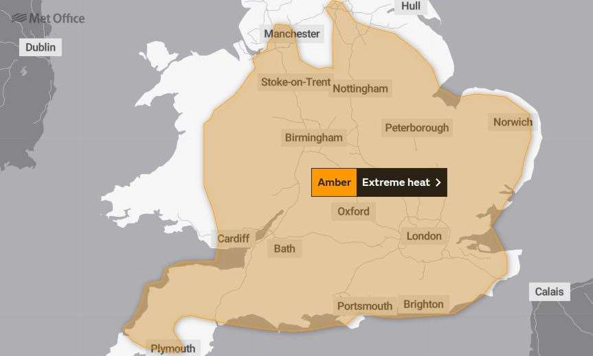 amber weather warning August (58529313)
