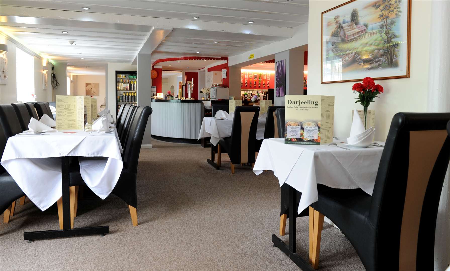 The restaurant has had a revamp