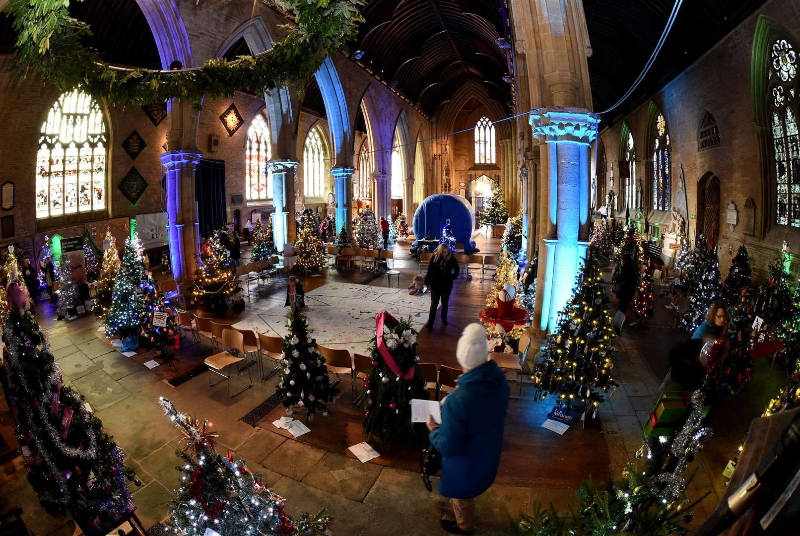 St Wulfram's Church Christmas Tree Festival 2019. (23159451)