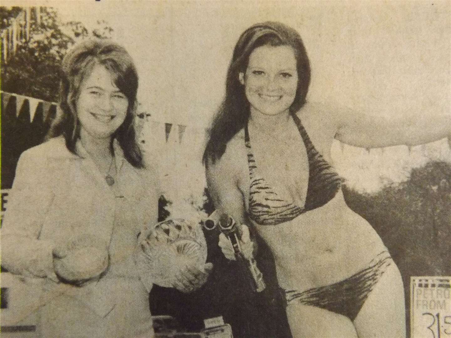50 years ago: August 17, 1973 – Anyone seeing shapely Sandra Collins in her leopard skin bikini would have no doubts about her being a member of the Jet Set. And they'd be quite right, too – for Sandra and her colleague Veronica Ashby (left) were at the SM Service Station on Stamford's Uffington Road at the weekend to help along a sales campaign for Jet petrol.