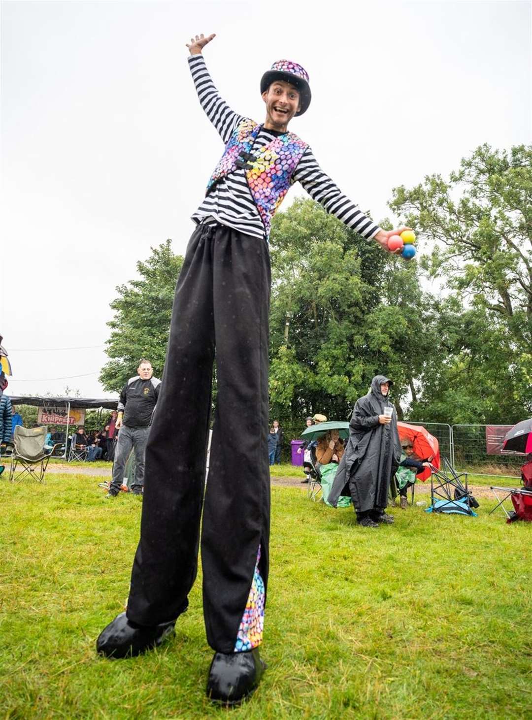 A charity fundraiser with family entertainment