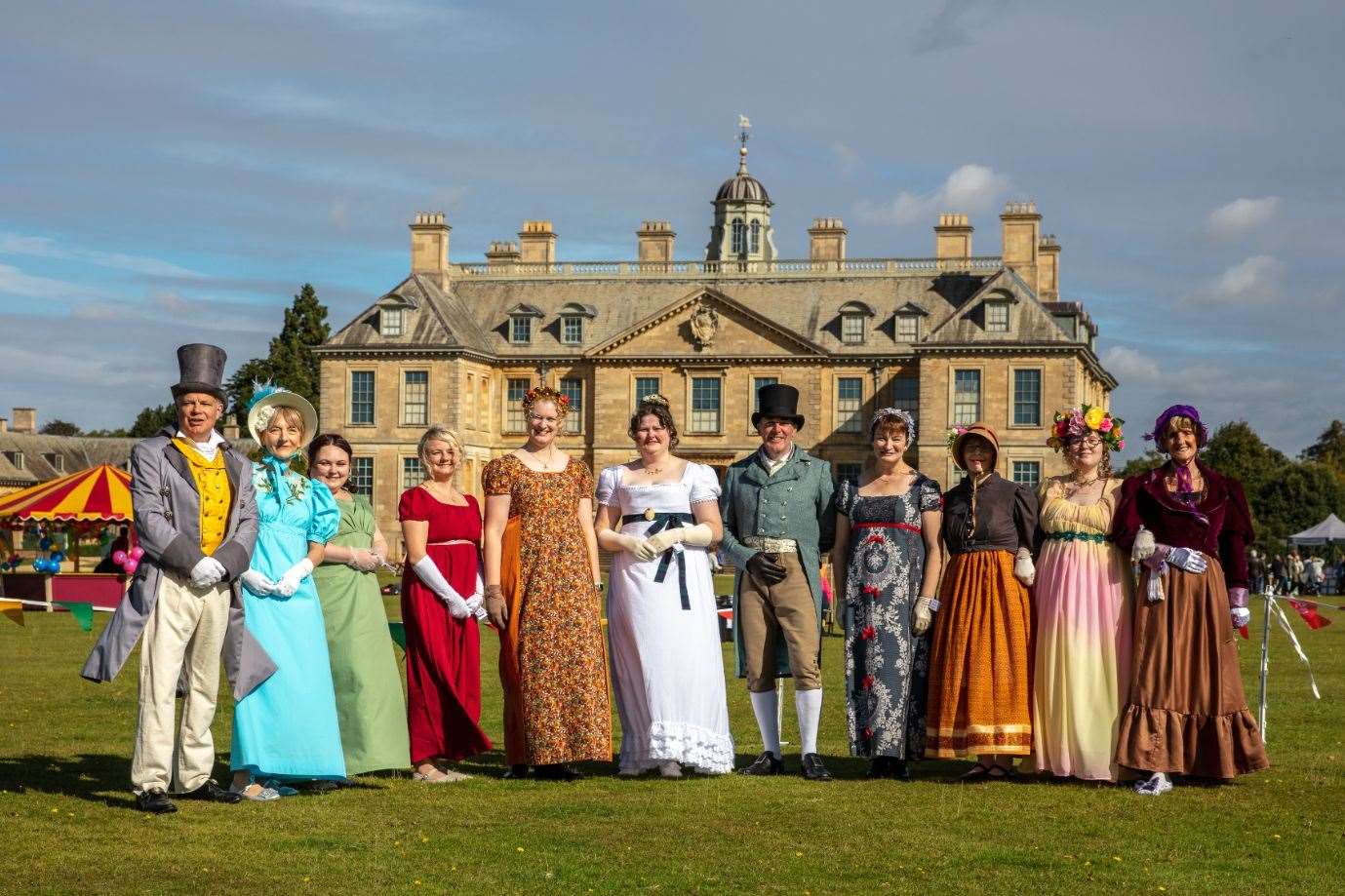Some could be seen in historical dress at the Belton House community festival. Photo: National Trust/Instinctive Photography