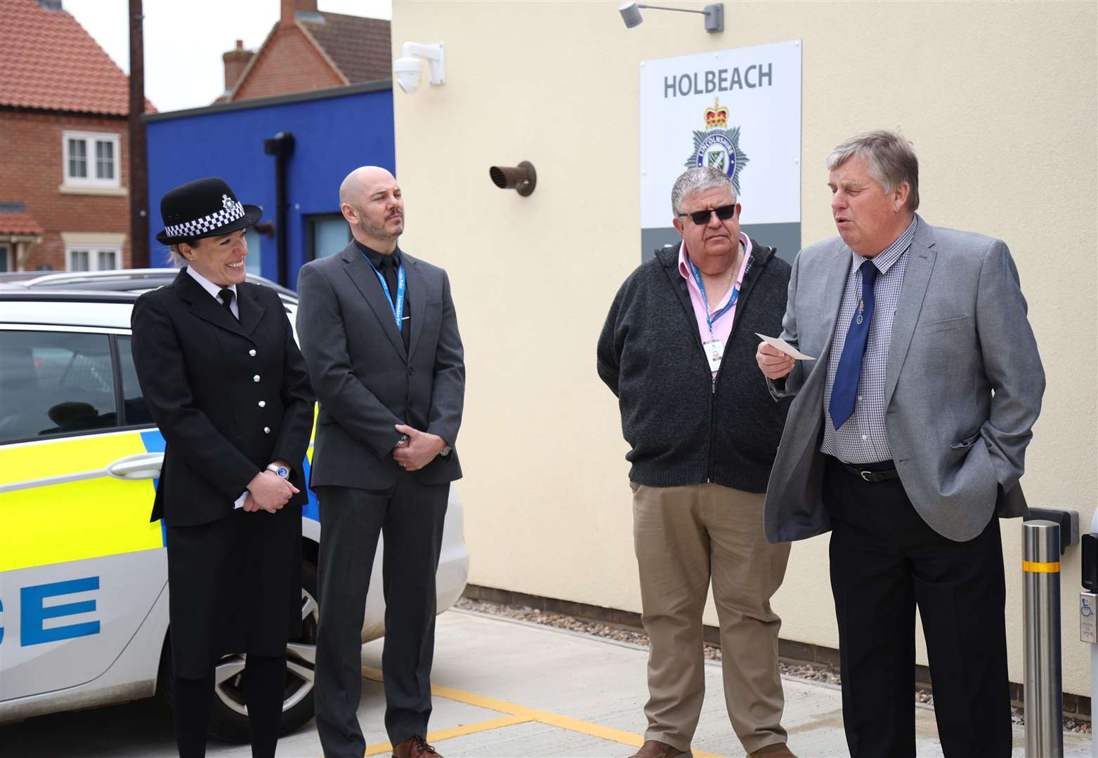 The re-opening of the Holbeach police station. Holbeach, Lincs, UK, on April 29, 2022 (56373626)