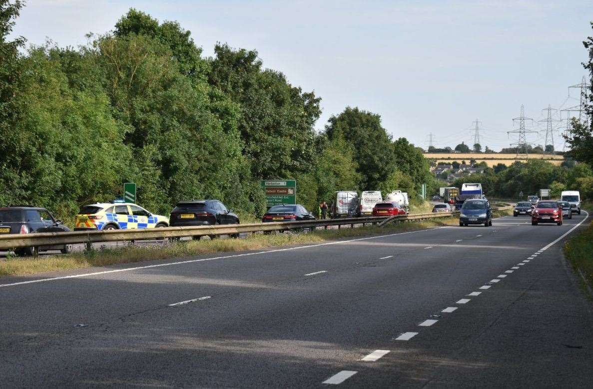 Lincolnshire Police were called to the crash on the A1 at Harlaxton. Photo: RSM Photography
