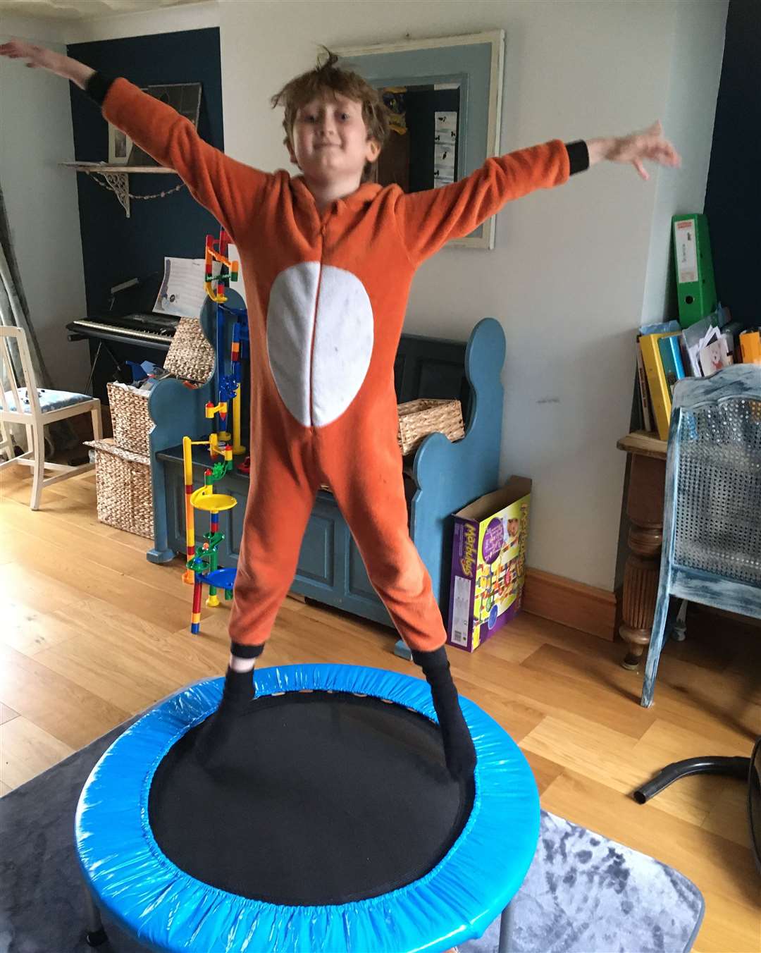 Jack Sage bouncing to raise money for Addenbrooke's