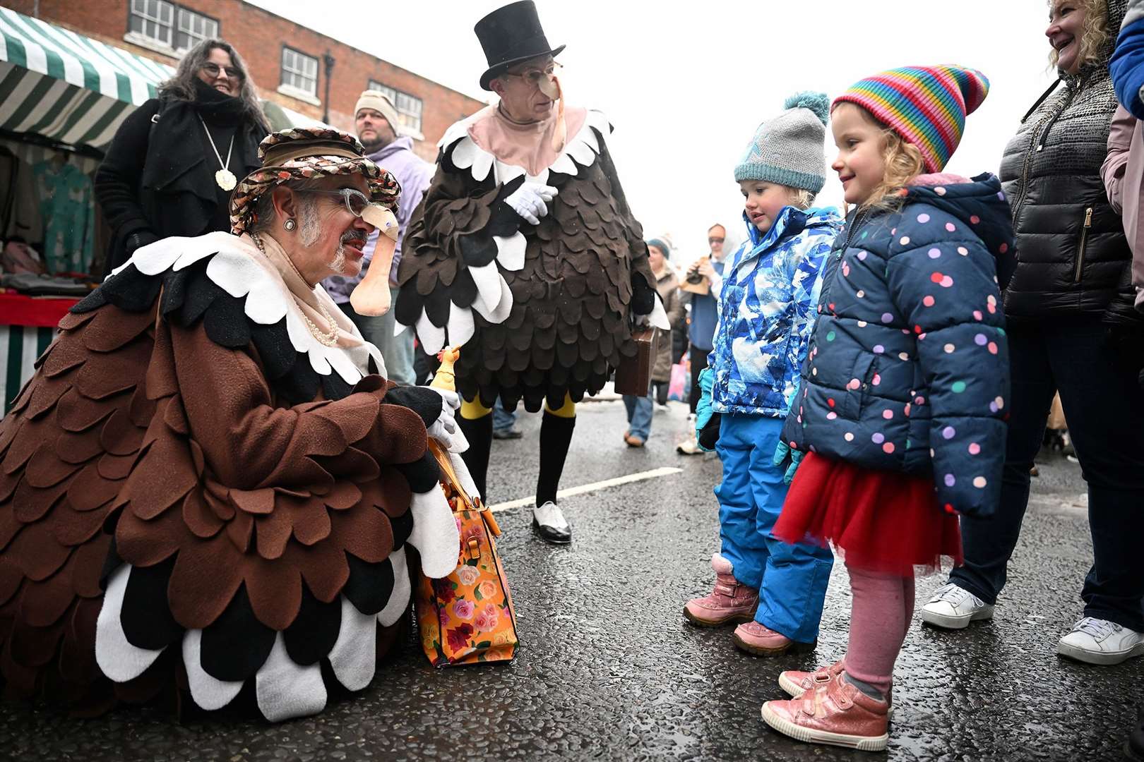 Christmas officially began in Grantham on Sunday, December 3.
