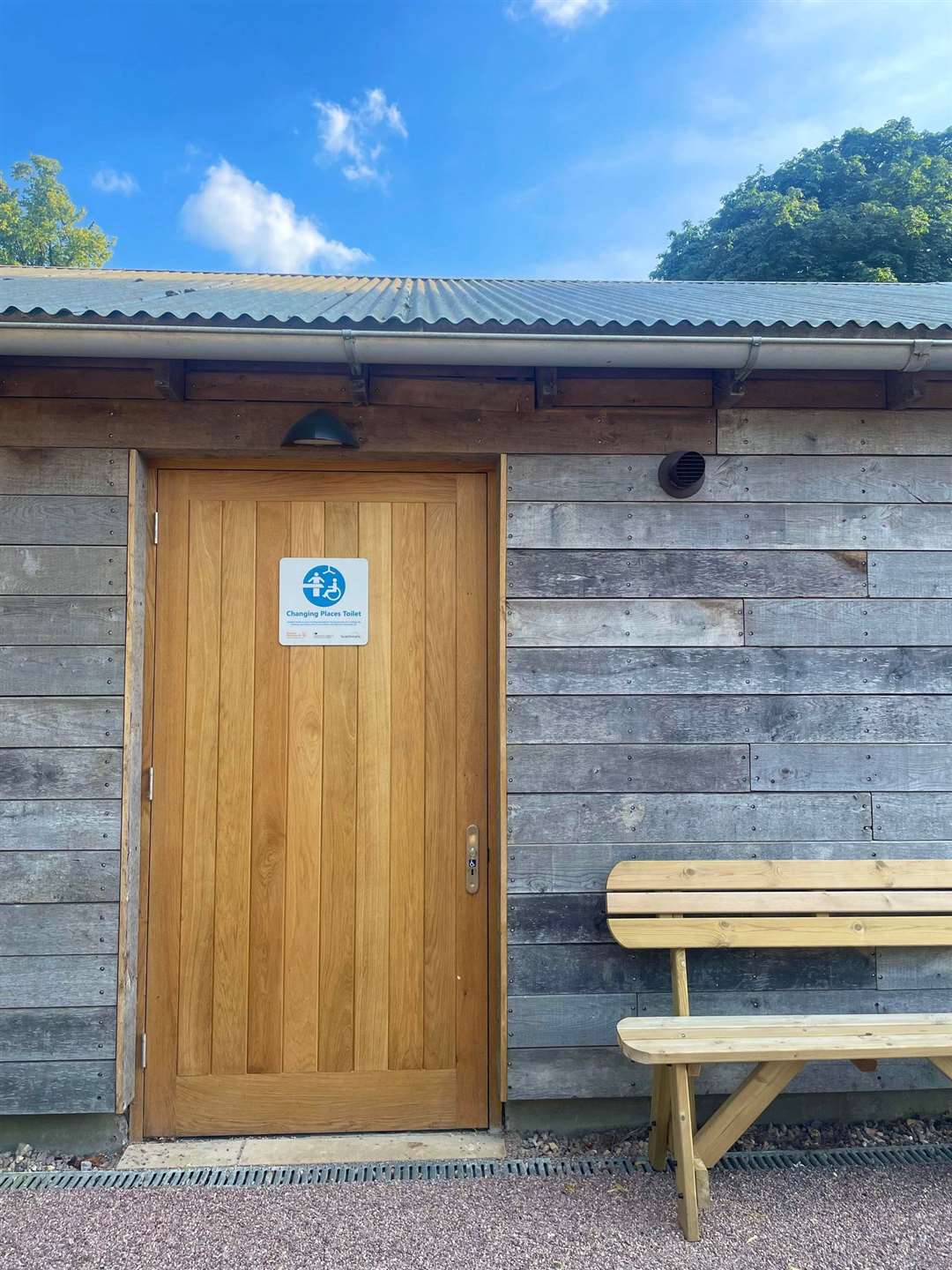 New changing place facilities have been installed.