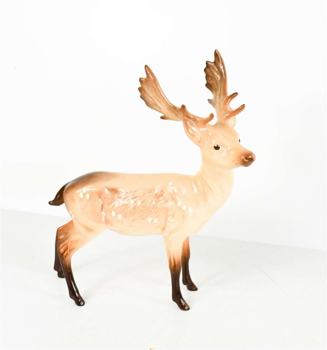 A Beswick stag is valued at £30 - £50. Photo: Stamford Auction Rooms.