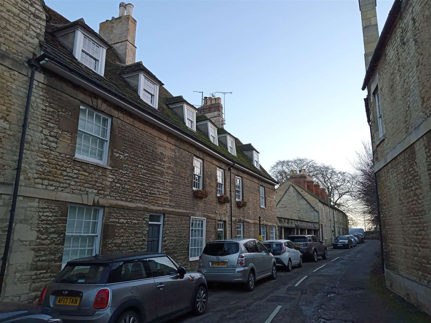 Harry was born in Burghley Lane, Stamford