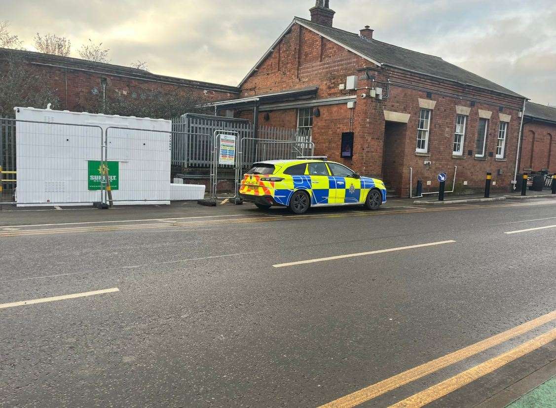 There have been trespassers on Grantham railway. Photo: RSM Photography