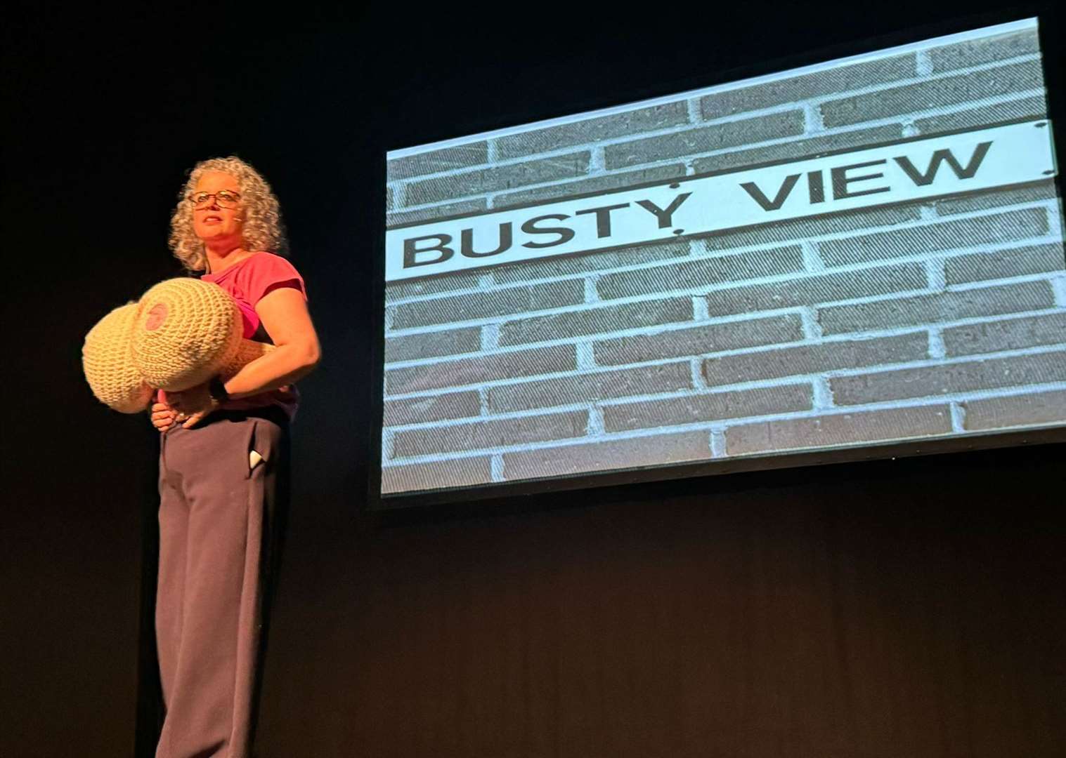 Zeph Churchill uses humour to approach taboo subjects in her show Is It Me Or Is It Hot In Here? PHOTO: SUBMITTED