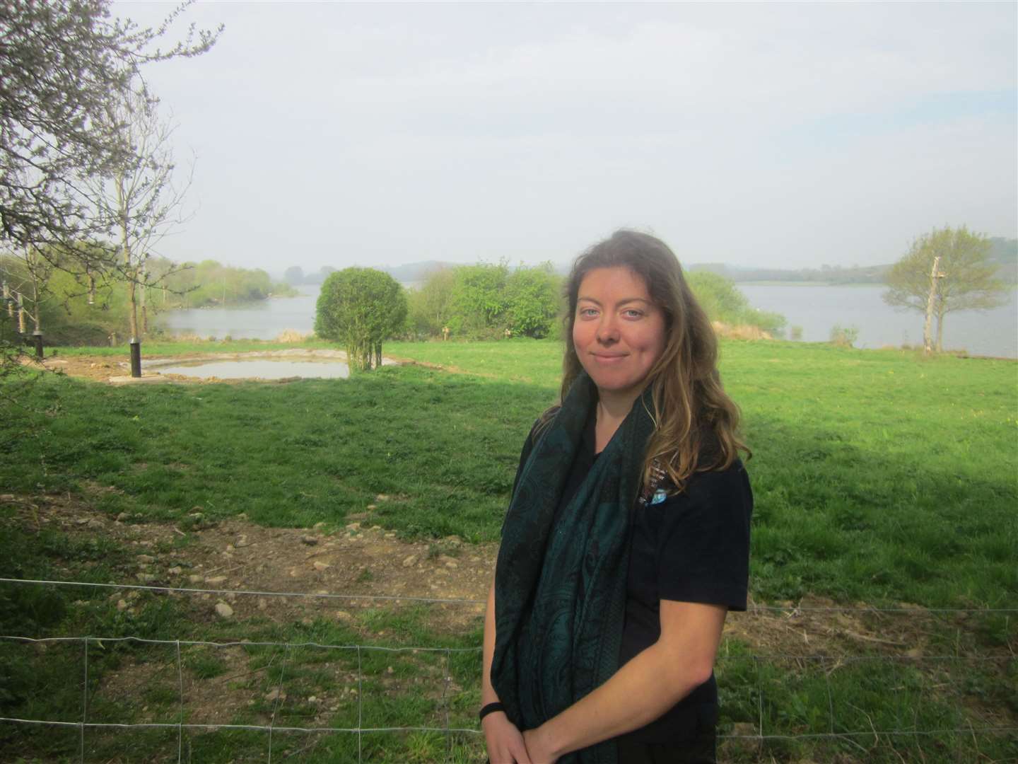 Marie Dipple by the lovely Rutland Water (9148305)