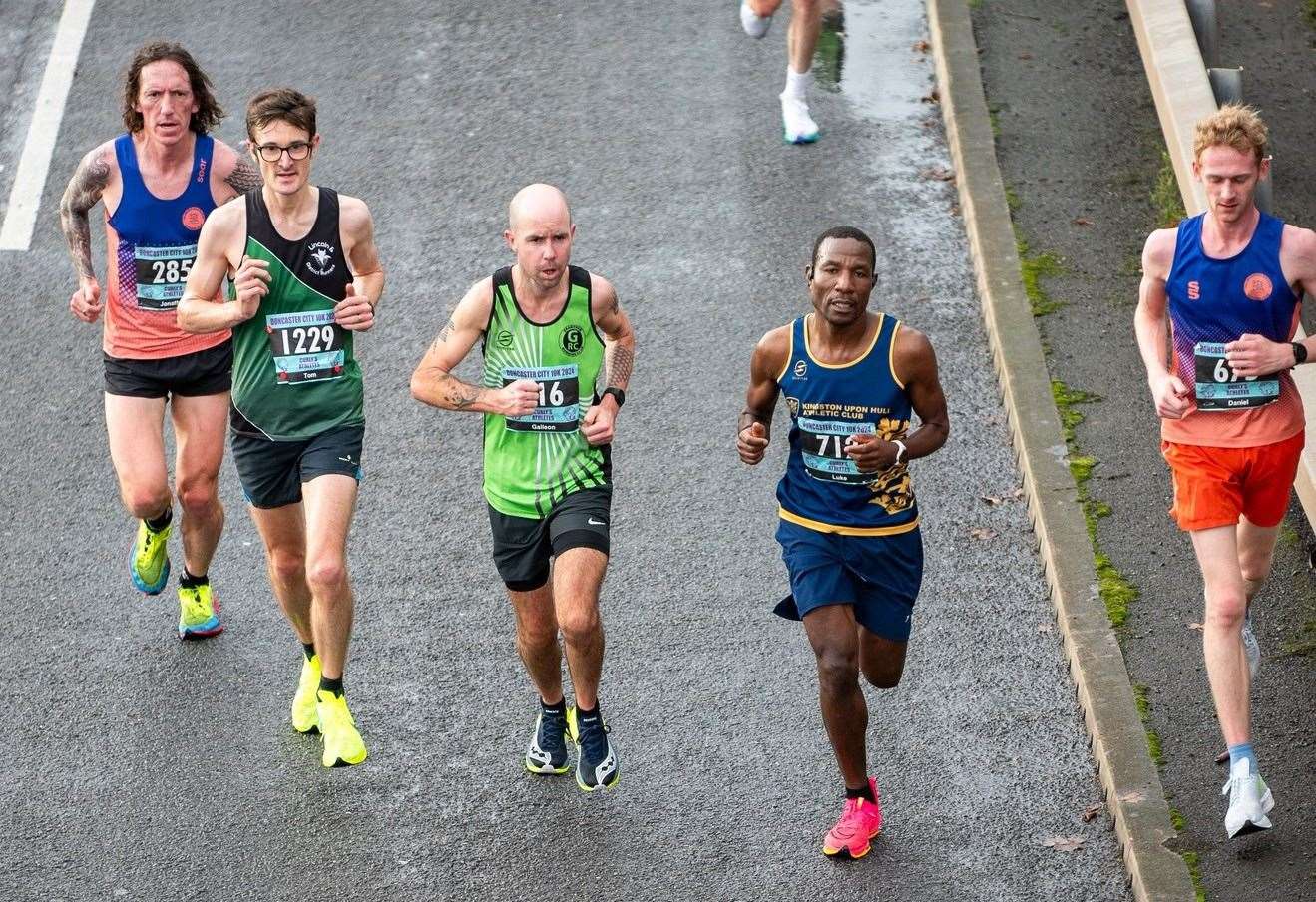 Gavin Potter of Grantham Running Club.