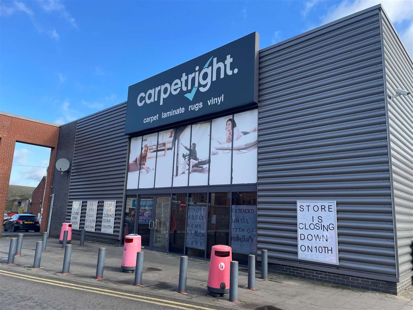 The former CarpetRight showroom will become a gym