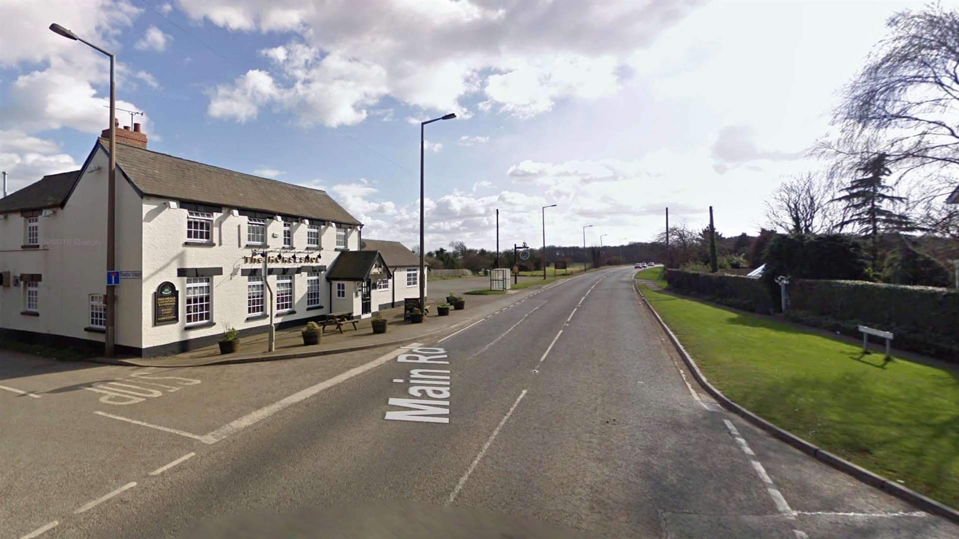 The location of the puffing crossing in Thurlby. Photo: Google