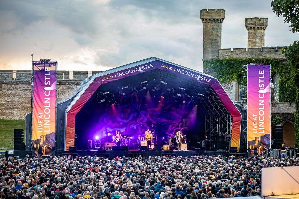The Live at Lincoln Castle concerts have been hailed a success