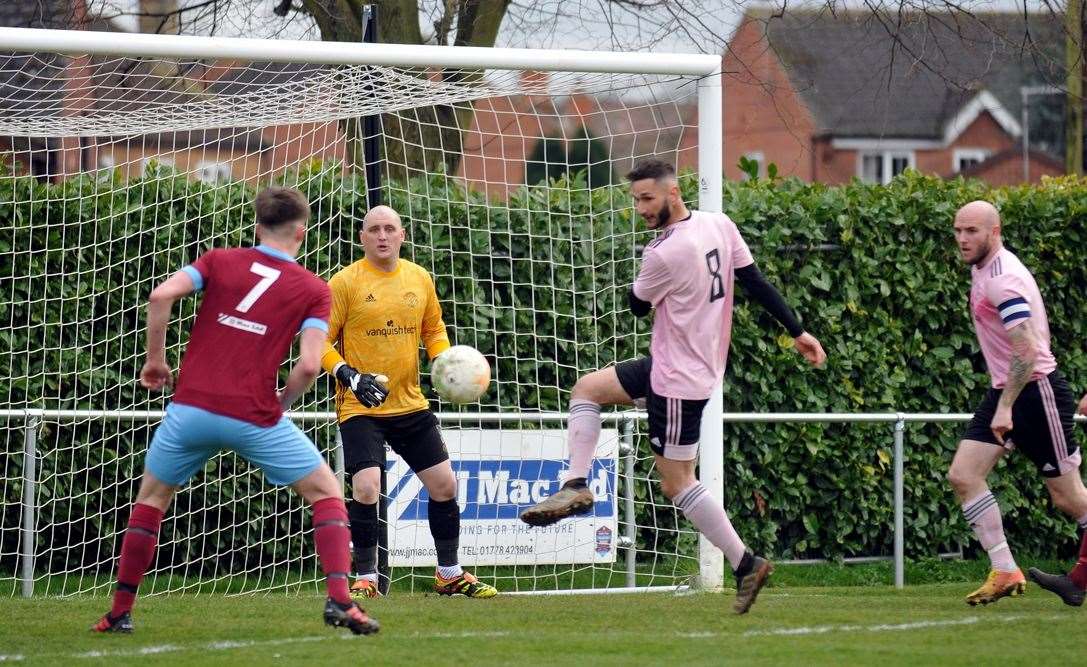 The grounds are also home to Bourne Town FC