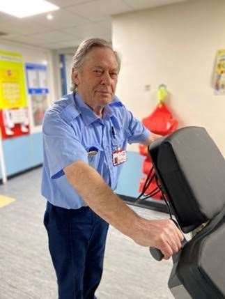Richard has worked at the hospital for 23 years