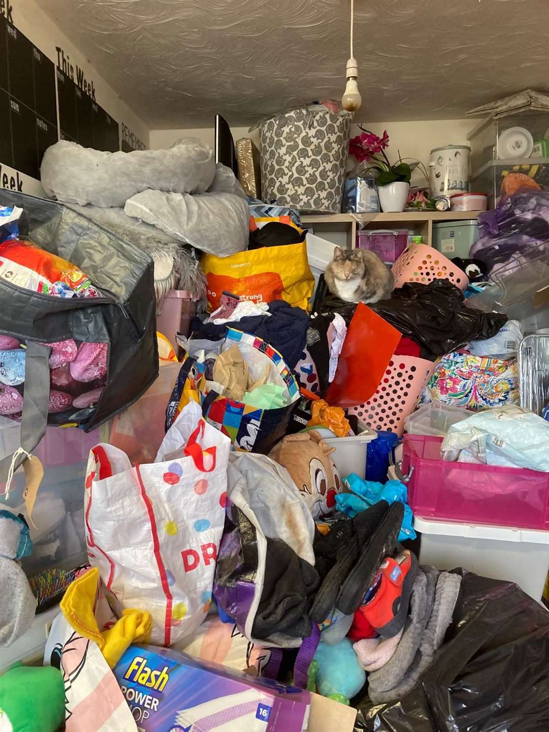 Hoarding can result in people being unable to invite others into their homes