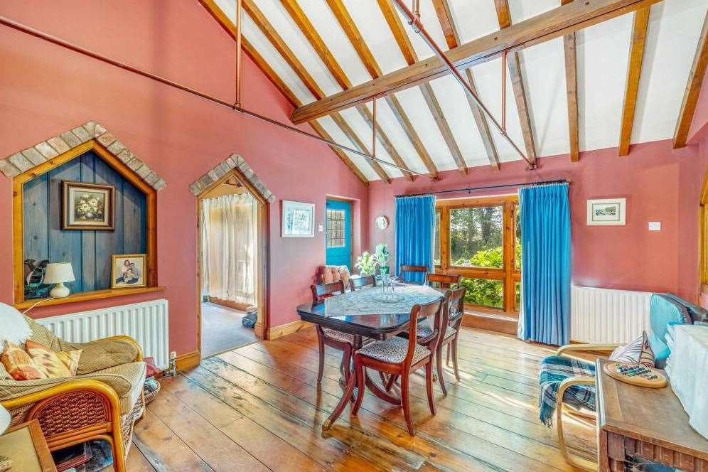 The formal dining room