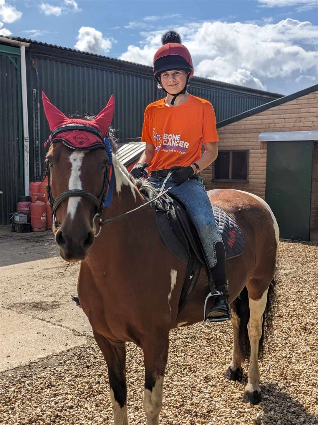 Heidi Woodrow and Molly, who are taking on a 100K challenge in aid of charity.