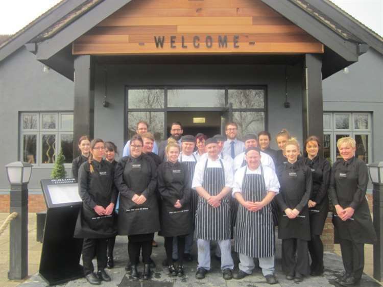 The Miller and Carter team when the restaurant opened in 2018. (37256117)