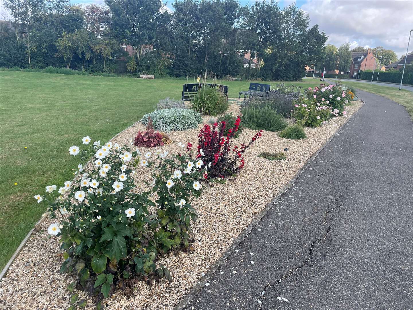 The Gardening Club has spruced up the area