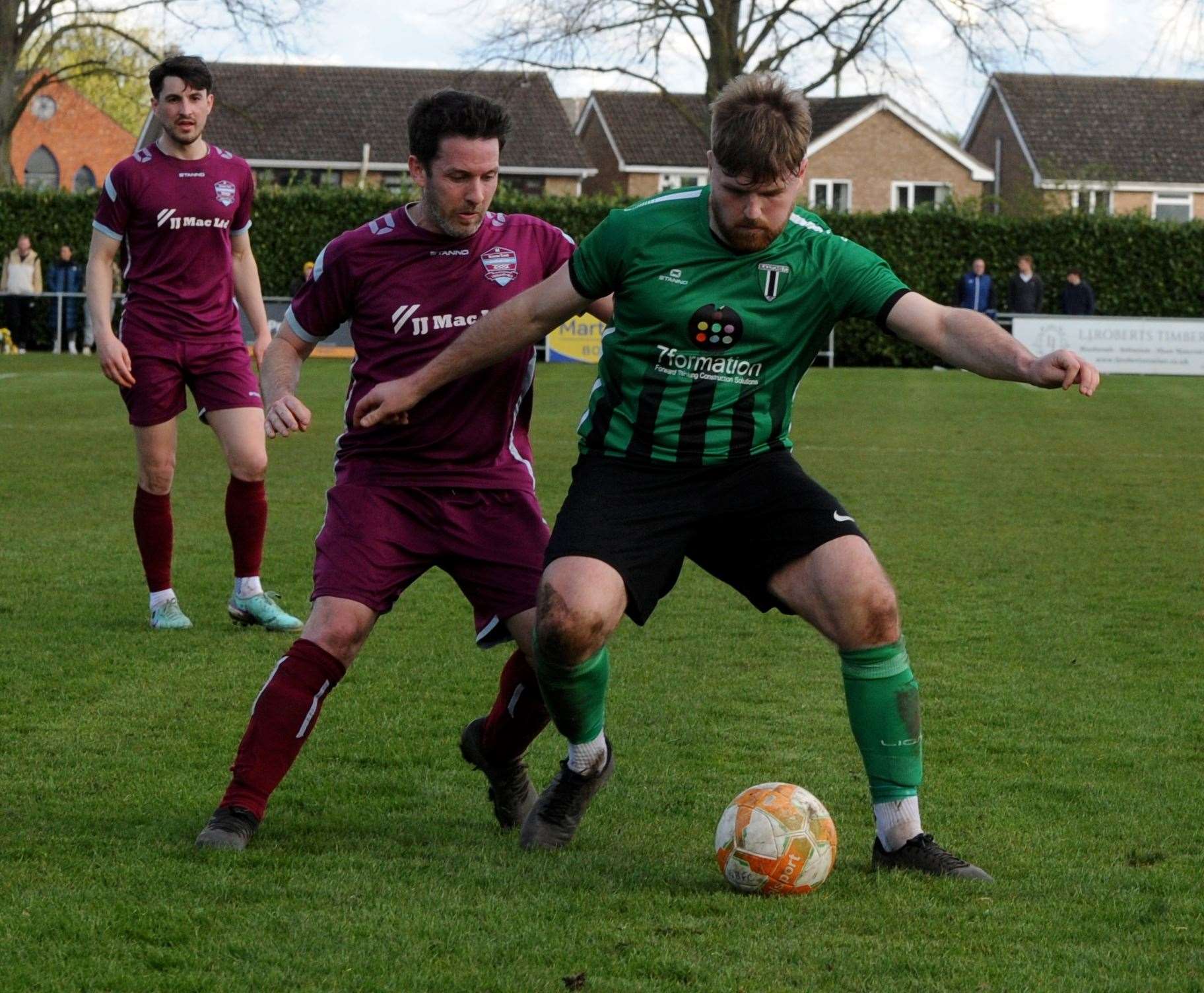 Bl;ackstones face Bourne Town in the FA Vase. Photo: Chris Lowndes