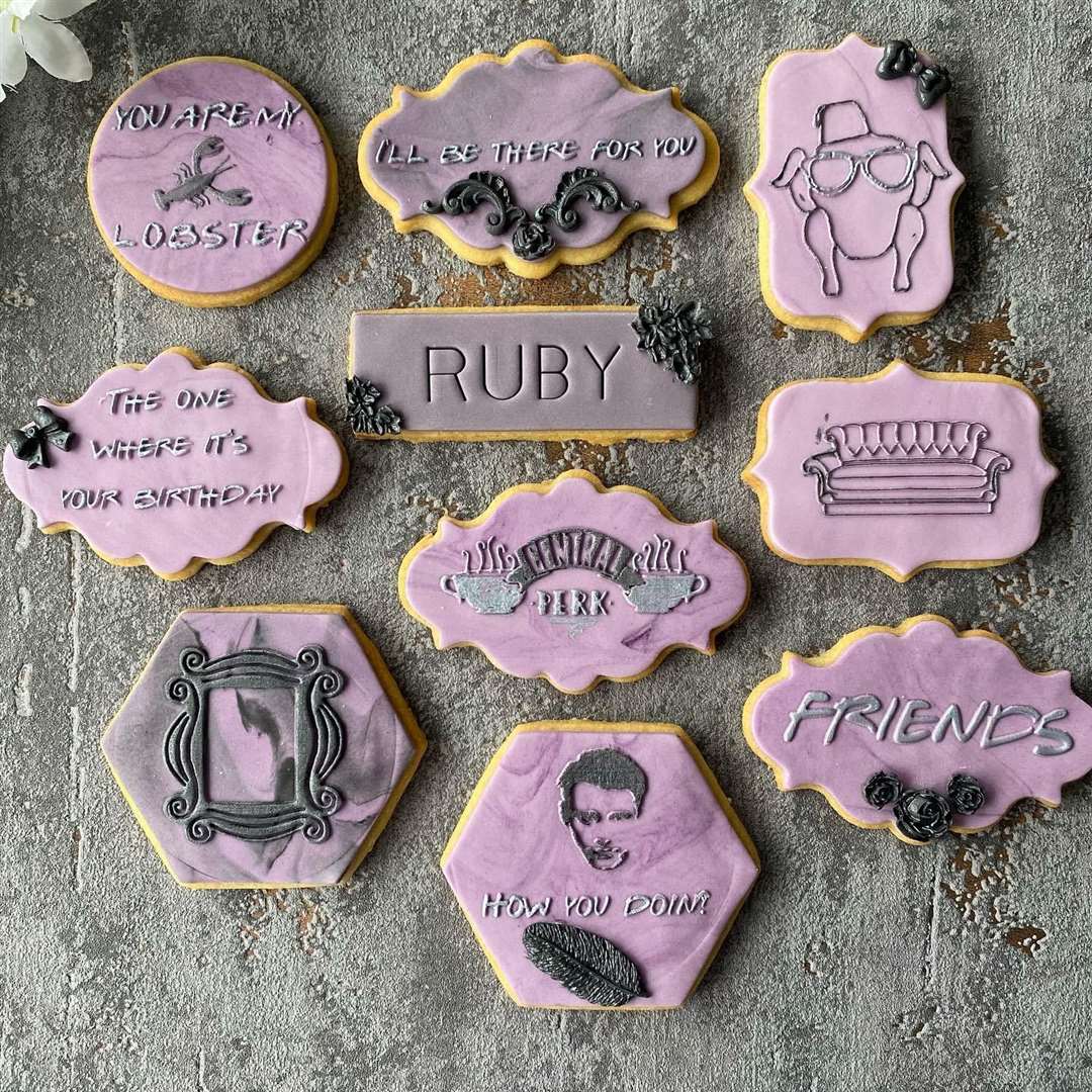 TV series, Friends, inspired biscuits