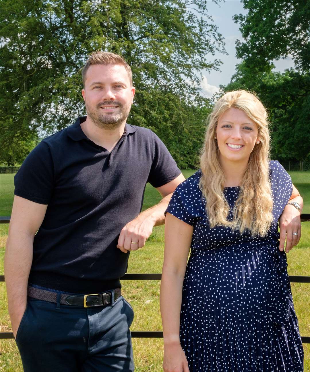 Directors Christian Jenkins and Natalie Biggin.