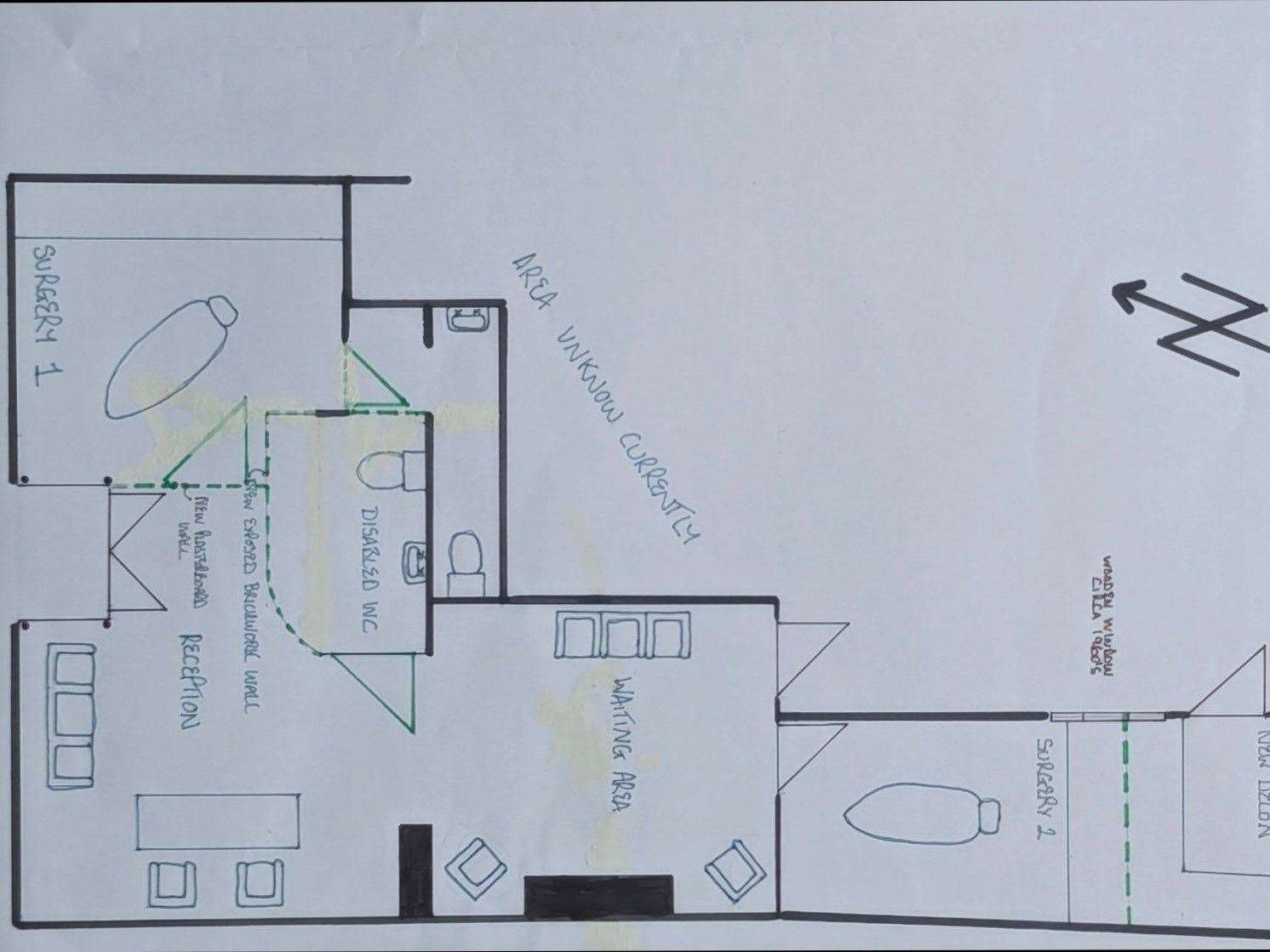 The proposed floor plan. Image: NKDC