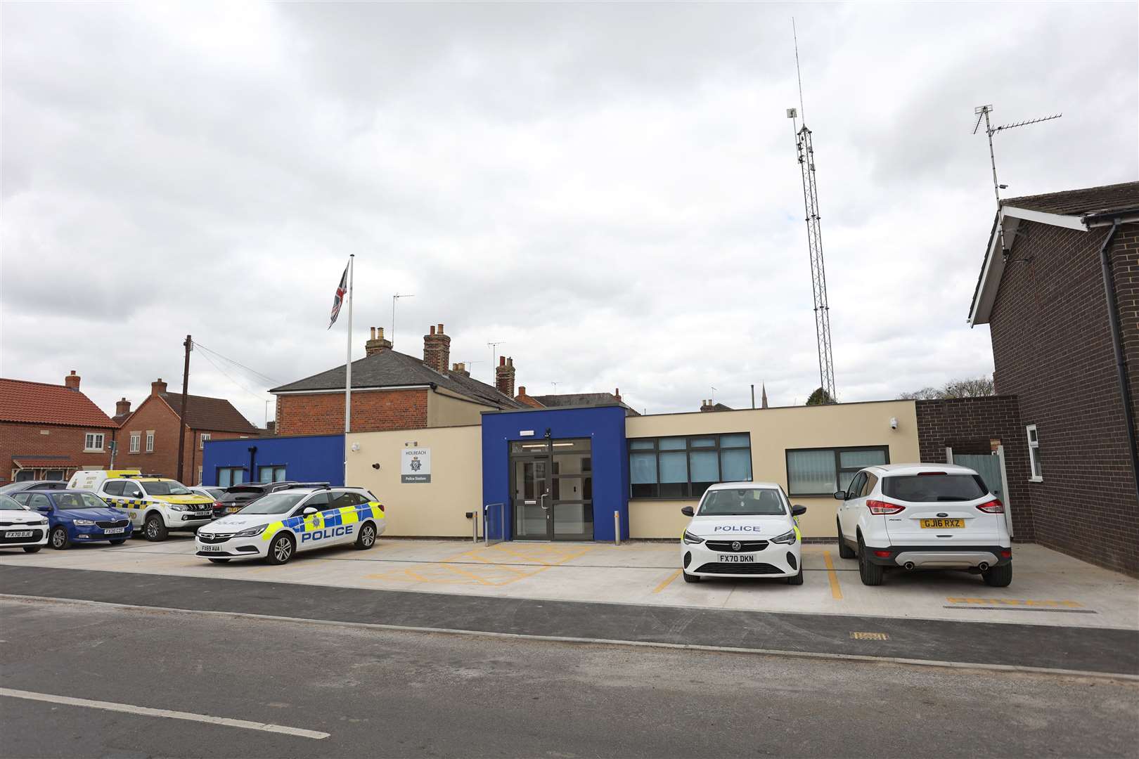 The re-opening of the Holbeach police station. Holbeach, Lincs, UK, on April 29, 2022 (56373623)