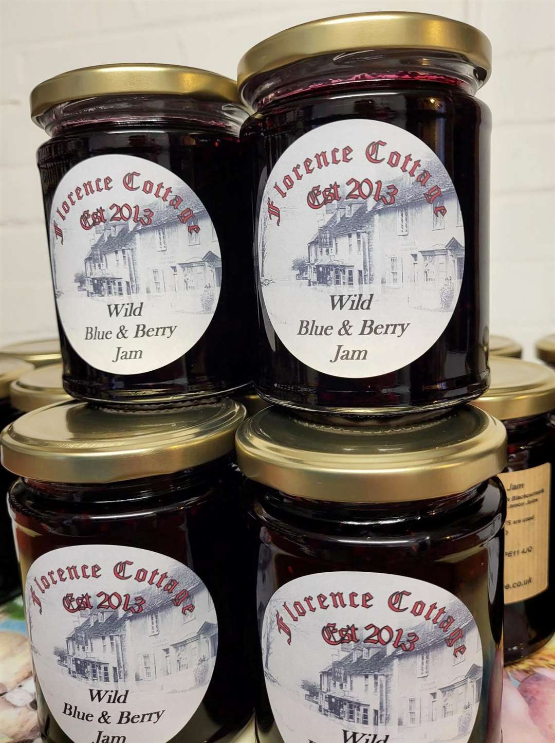 Wild Blue and Berry jam