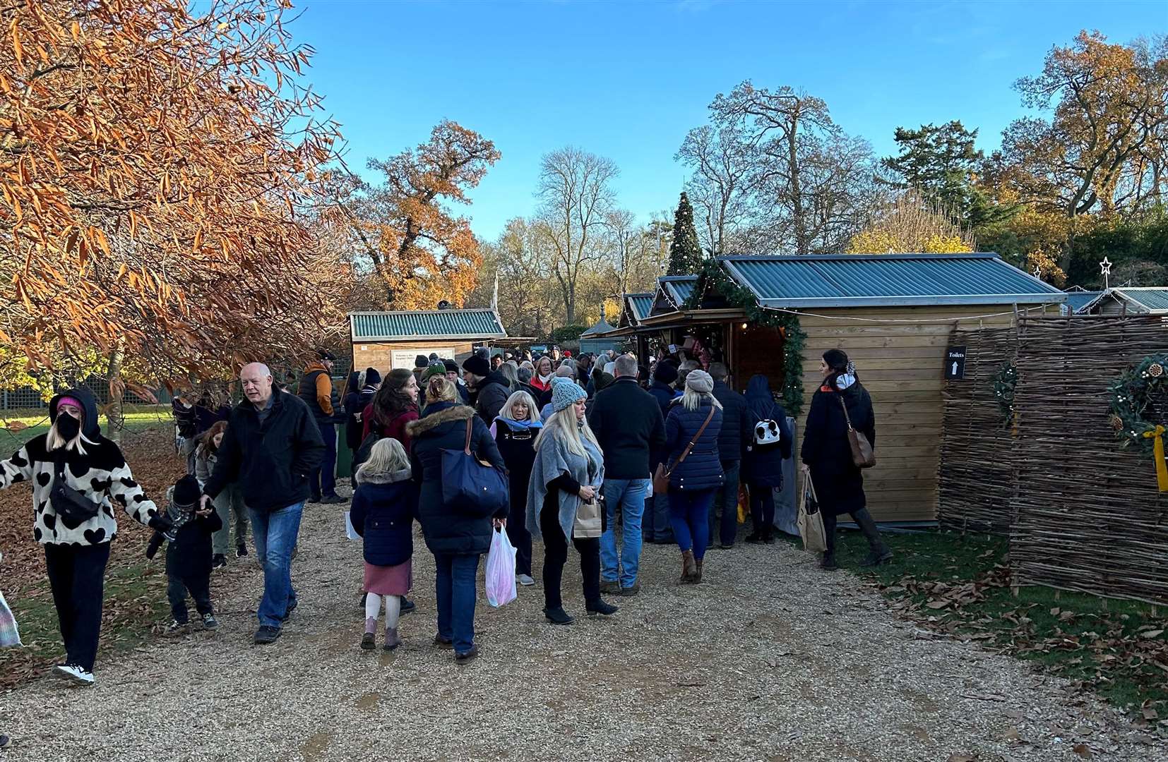 Burghley Christmas Fair near Stamford hailed success