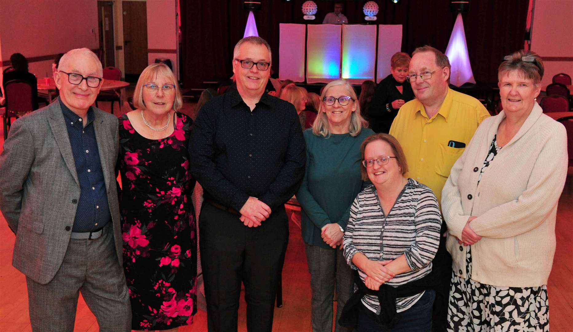 Members of the club at the 90th year celebrations