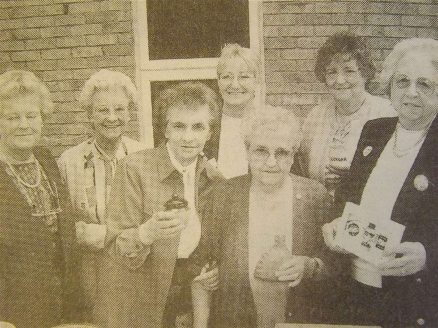 25 years ago: June 26, 1998 – Organisers and stallholders at the successful Manor House Court coffee morning
