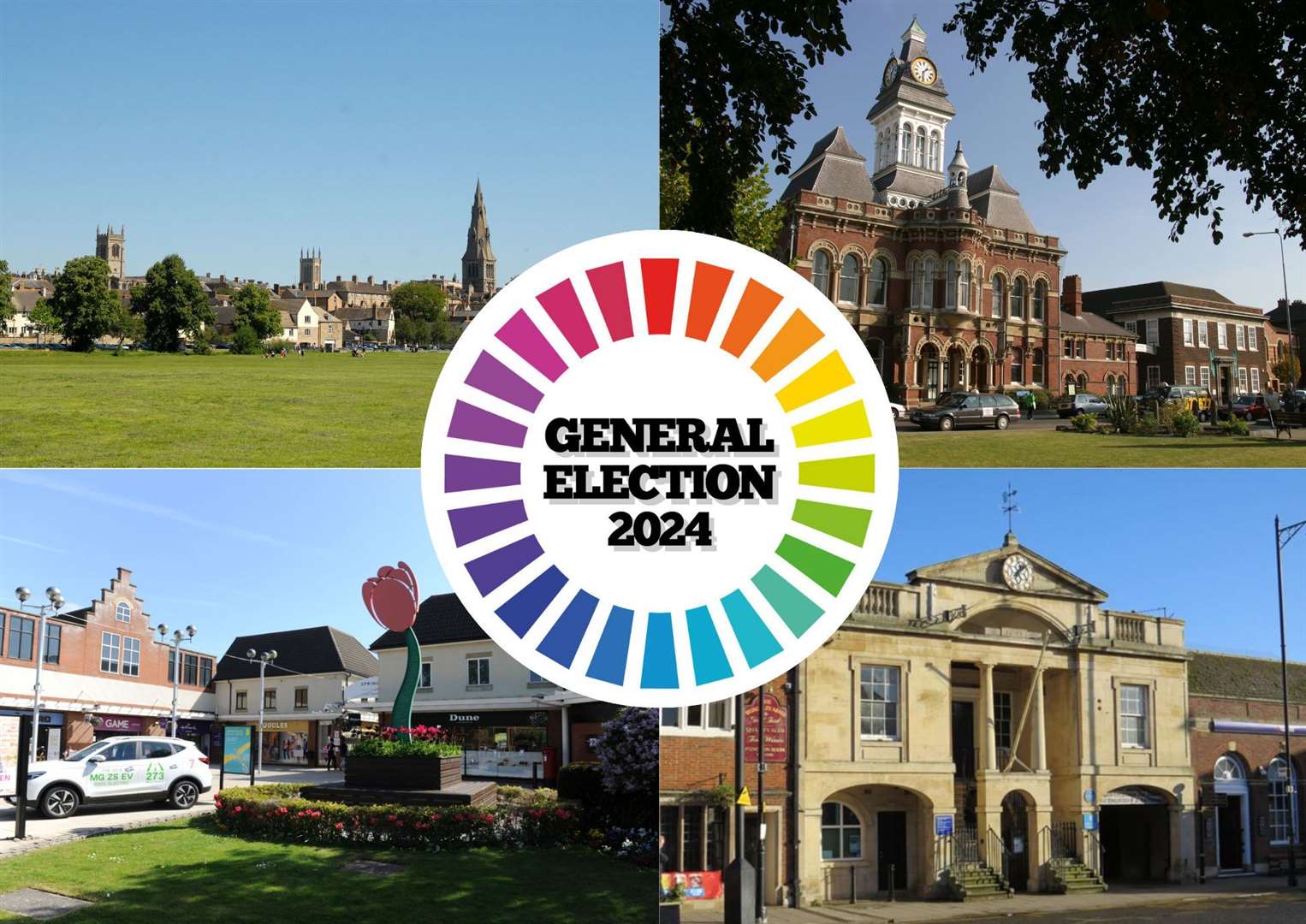 Grantham and Bourne, Rutland and Stamford, South Holland and the Deepings General Election 2024 constituency thumbnail