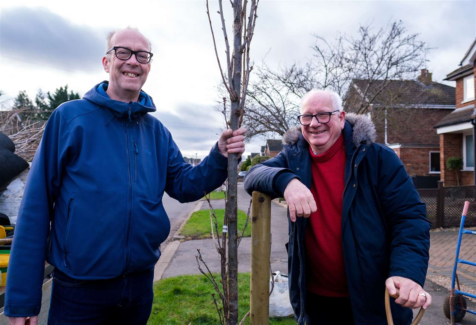 Richard Littlewood and Coun Richard Cleaver