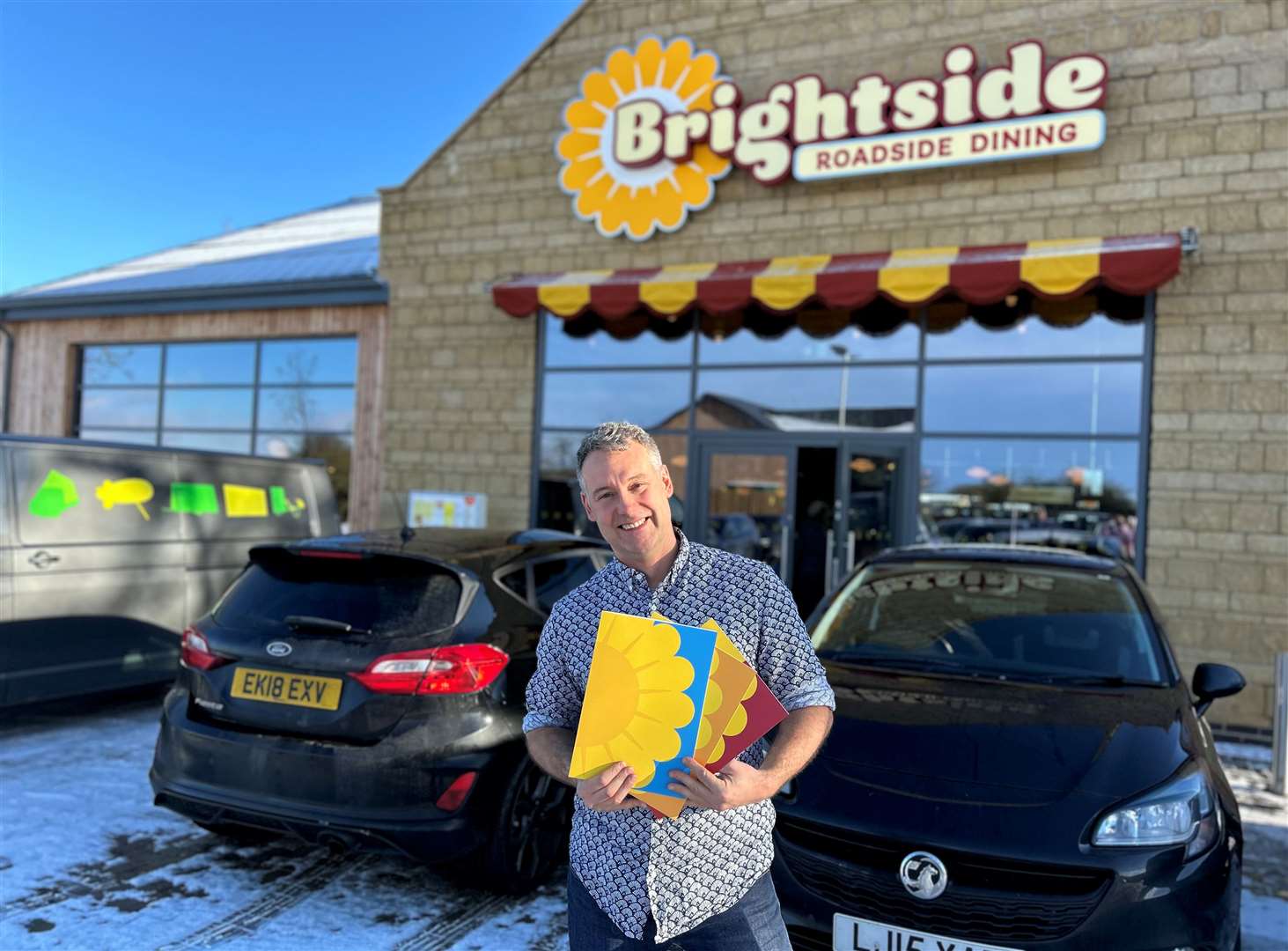 General manager of Brightside's Ram Jam services restaurant Andrew Taylor