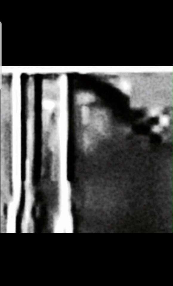 'A ghostly monk' was caught on camera in the cellar. (30198447)