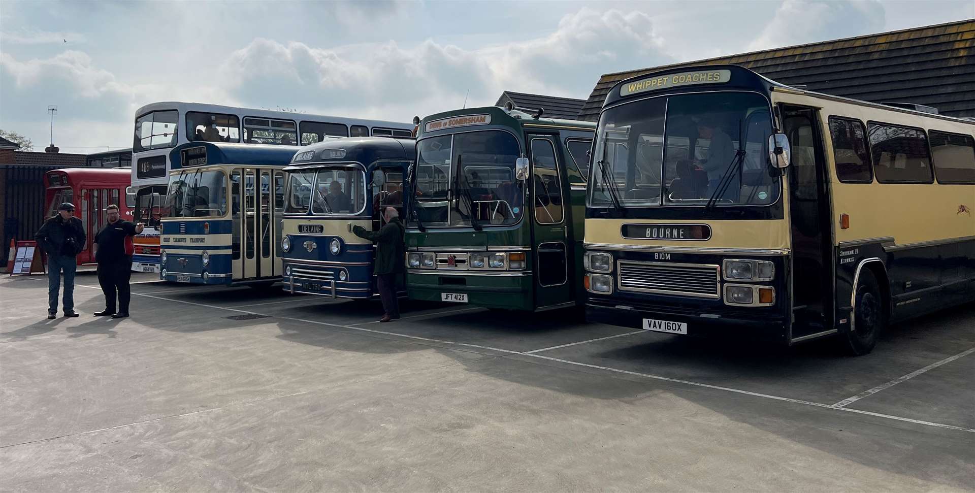 Enthusiasts from across the country visited Delaine's latest heritage day last weekend