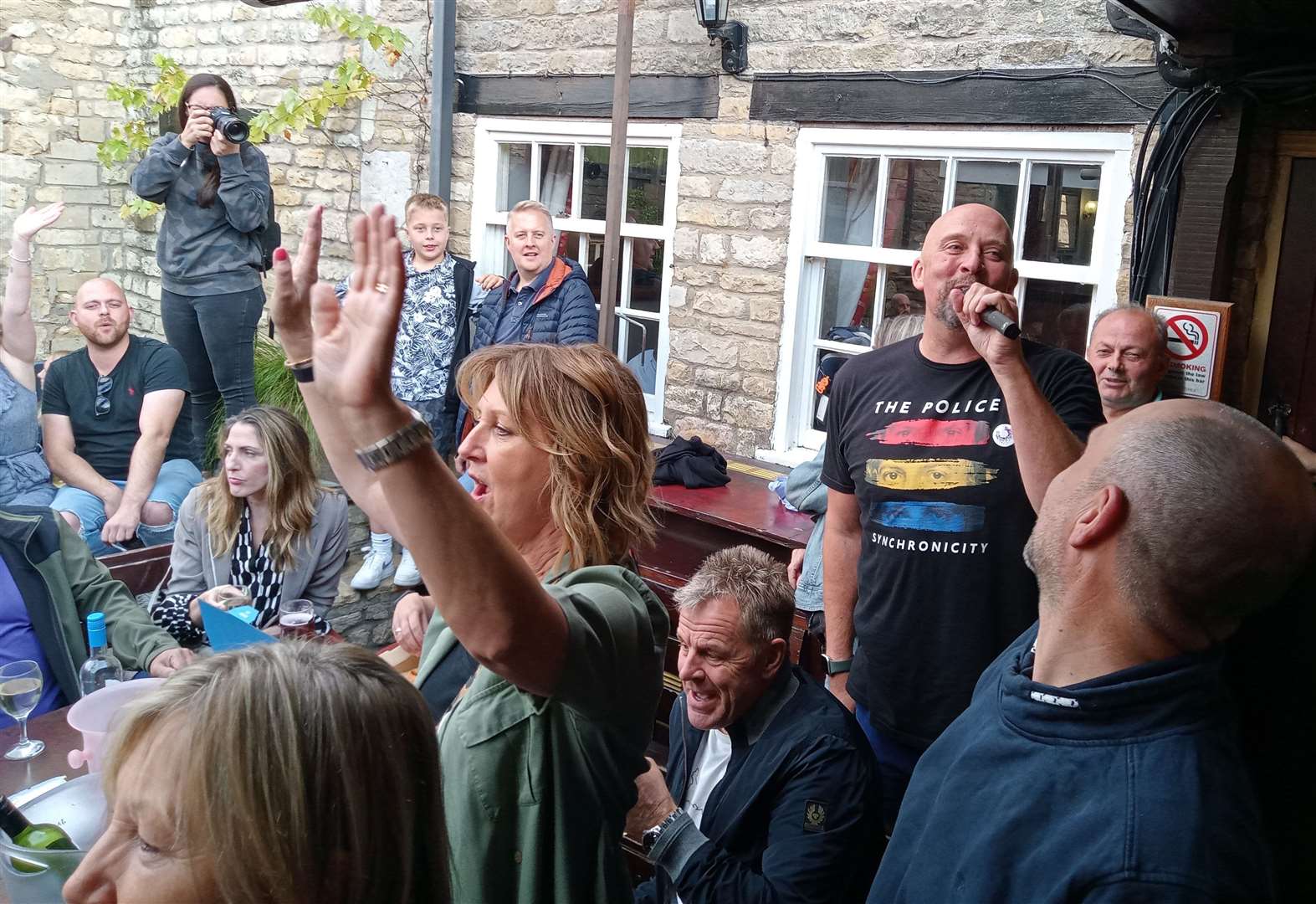 Audience participation was a given