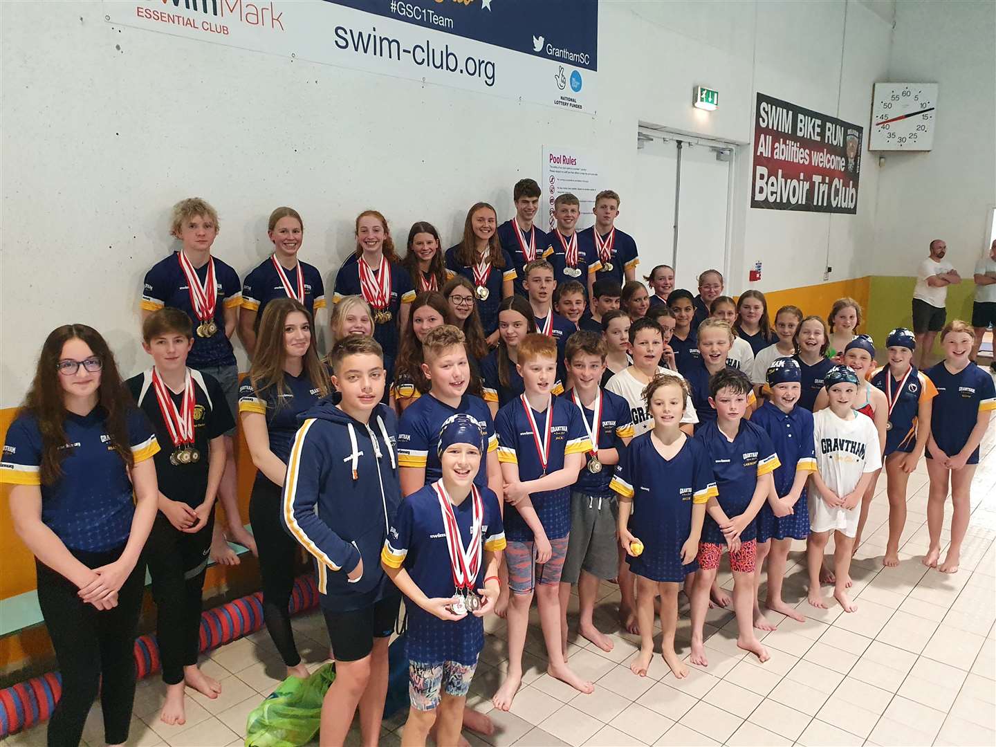 Grantham Swimming Club members competed at the Rob Welbourn Open Meet. (52386427)