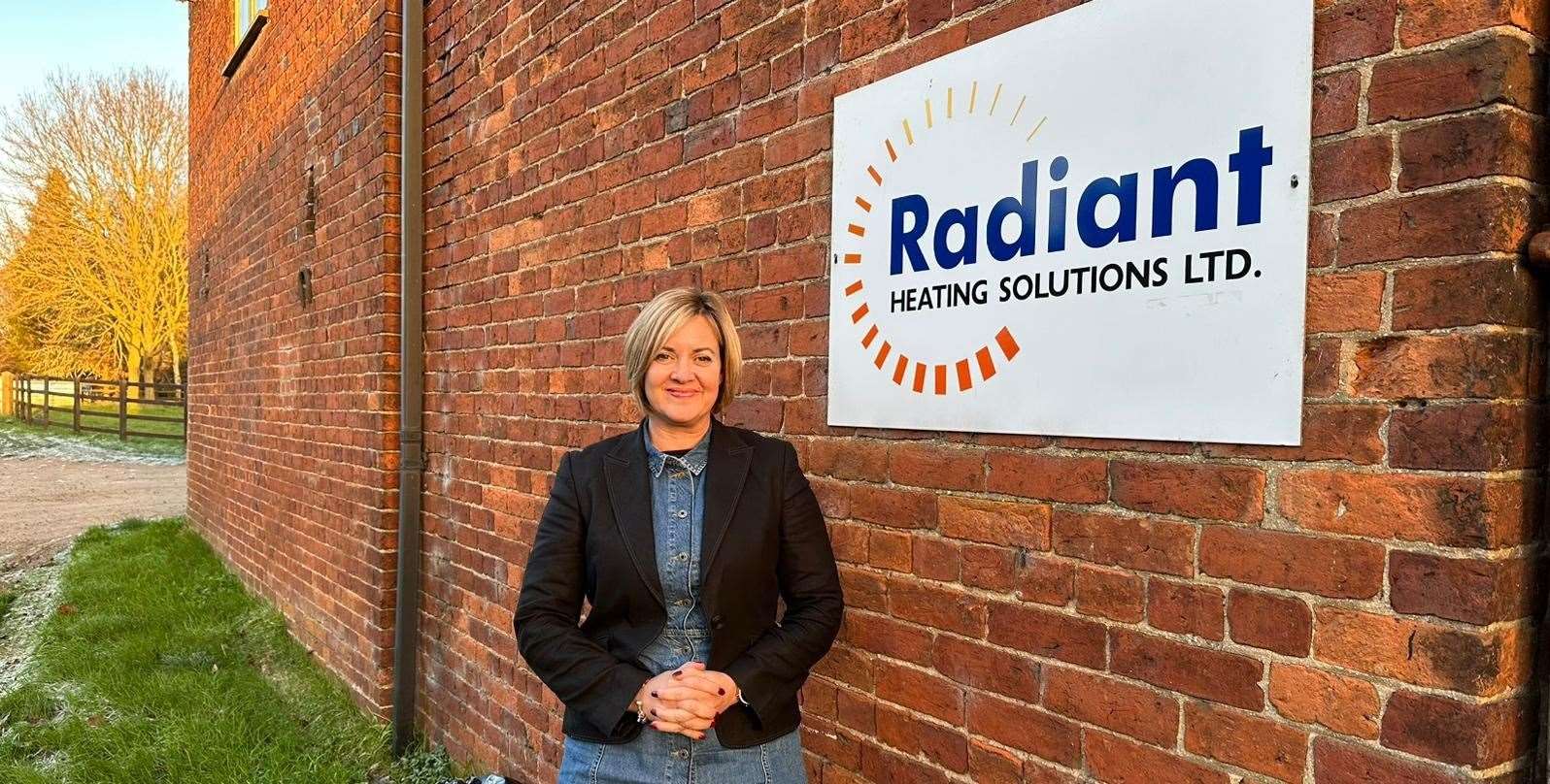 Vicki Welch, business manager at Radiant Heating Group. (61373129)